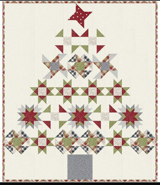 Christmas at Home Pattern by LavenderLime - 36-1/2" x 42-1/2"