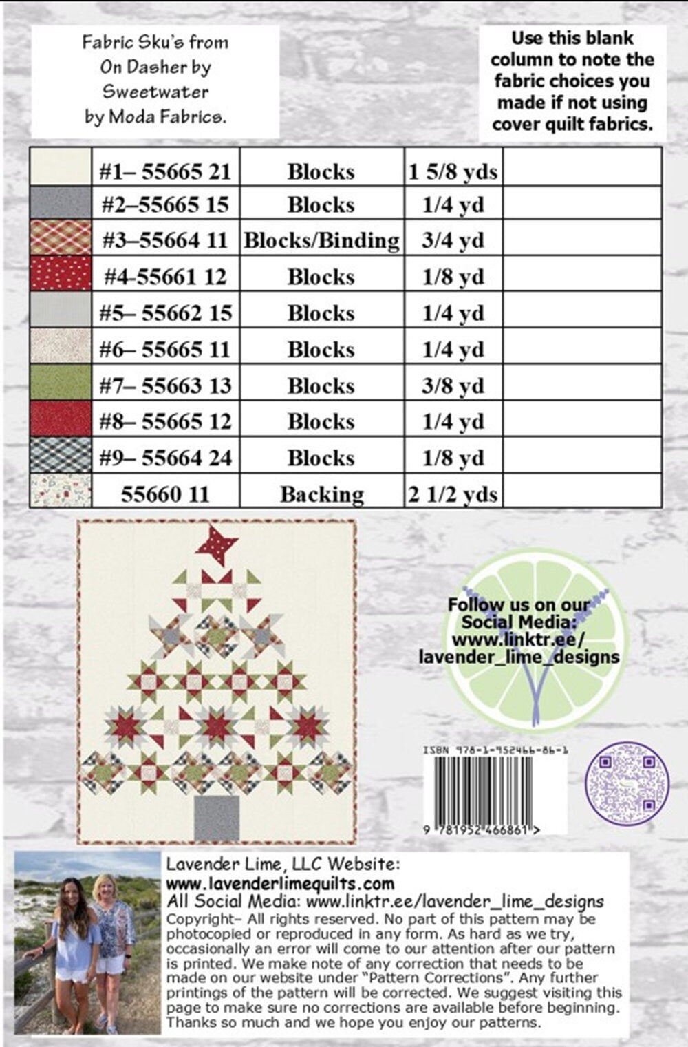 Christmas at Home Pattern by LavenderLime - 36-1/2" x 42-1/2"