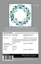 Ring Around the Posies Quilt Pattern: Jelly Roll Friendly (64" x 64")