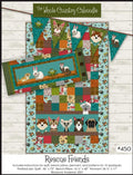 Rescue Friends Quilt Pattern: Animal Appliques, Bench Pillow & Pennant