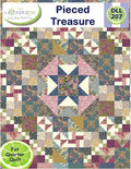 Pieced Treasure Quilt Pattern: Fat Quarters, Multi-Block Design