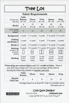 Tree Lot Quilt Pattern by Daniela Stout: 2.5" Strips, 5 Sizes