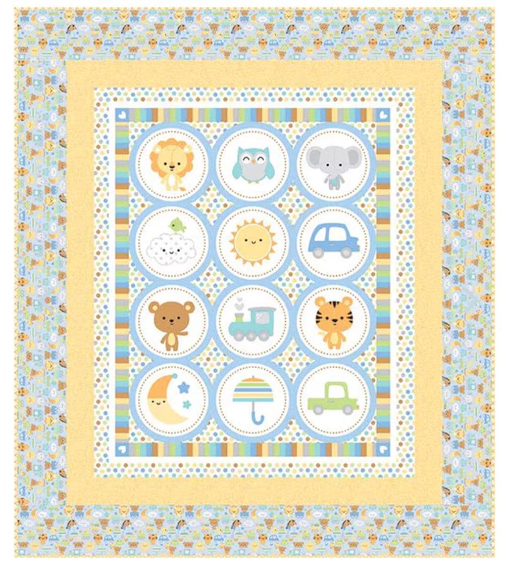 Riley Blake Special Delivery Panel Quilt Kit 52" x 59.5"
