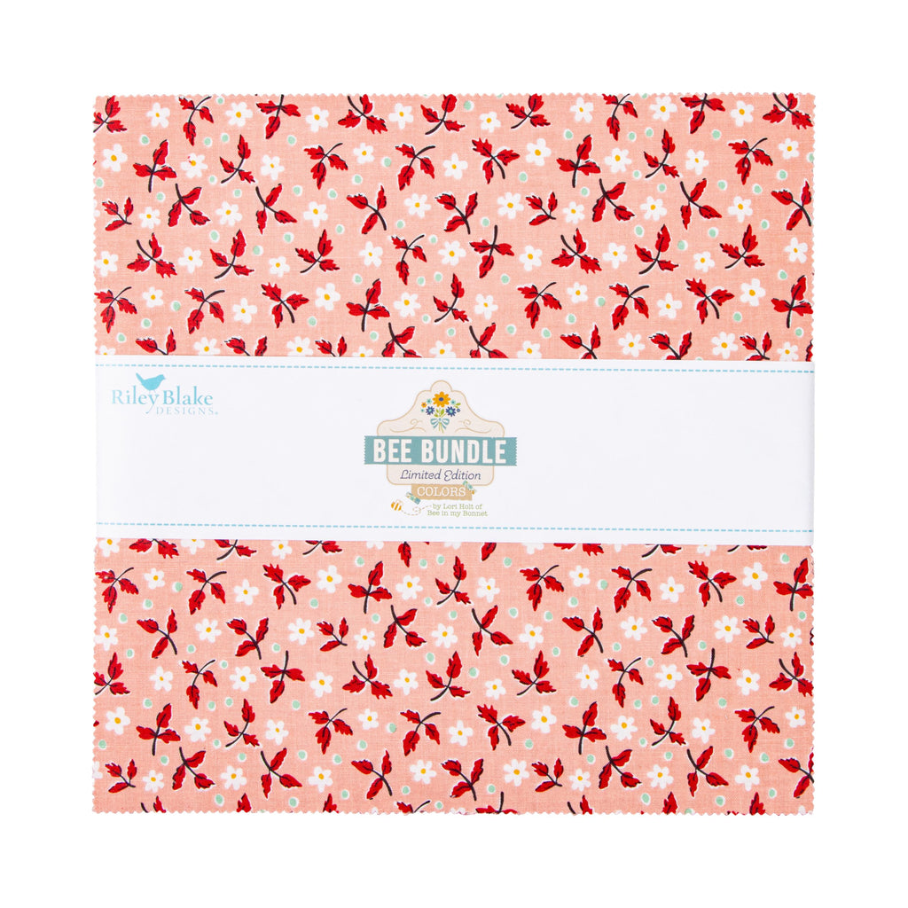 Bee Bundle Fabric Squares: Lori Holt Limited Edition, 10 inch, 42 Pcs