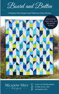 Board and Batten Quilt Pattern: Beginner Friendly, Four Sizes