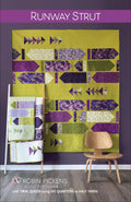 Runway Strut Quilt Pattern by Robin Pickens: Fat Quarter Friendly