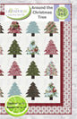 Around the Christmas Tree Pattern by Kathy Skomp for Lavender Lime - Quilt and Table Runner Pattern Included.