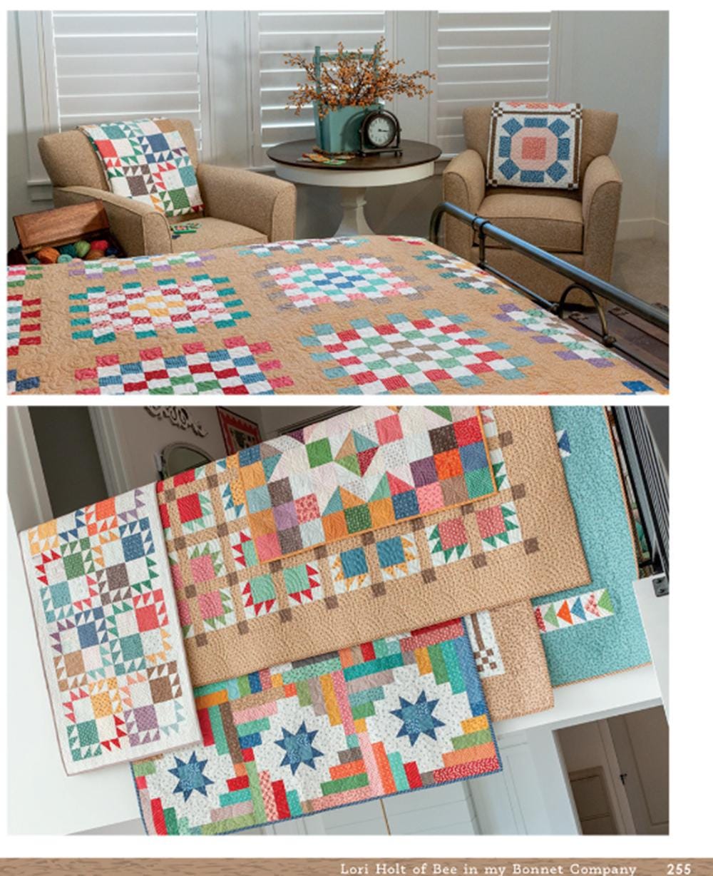 Prairie Home Book by Lori Holt - 30+ Seasonal Quilt Patterns & Projects
