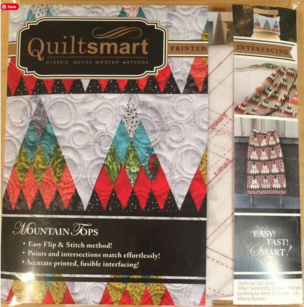 Quiltsmart Mountain Tops Snuggler Pack - Free Shipping