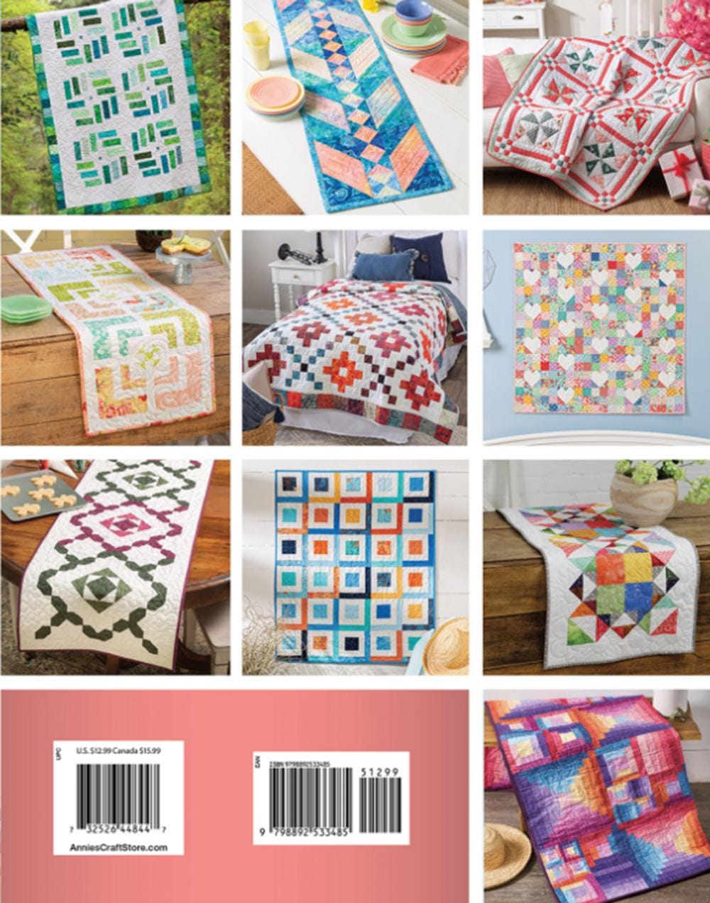 Perfect Precut Quilts Pattern Book: 9 Quilt Designs for 5" & 10" Squares