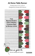 At Home Table Runner Pattern by Andrea McColeman