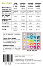 Bjorn Bear Quilt Pattern by Elizabeth Hartman - Pillow + three sizes included.