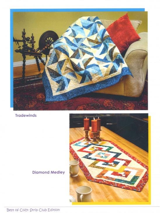 Best of Cozy Quilt Designs: Strip Club Patterns Book