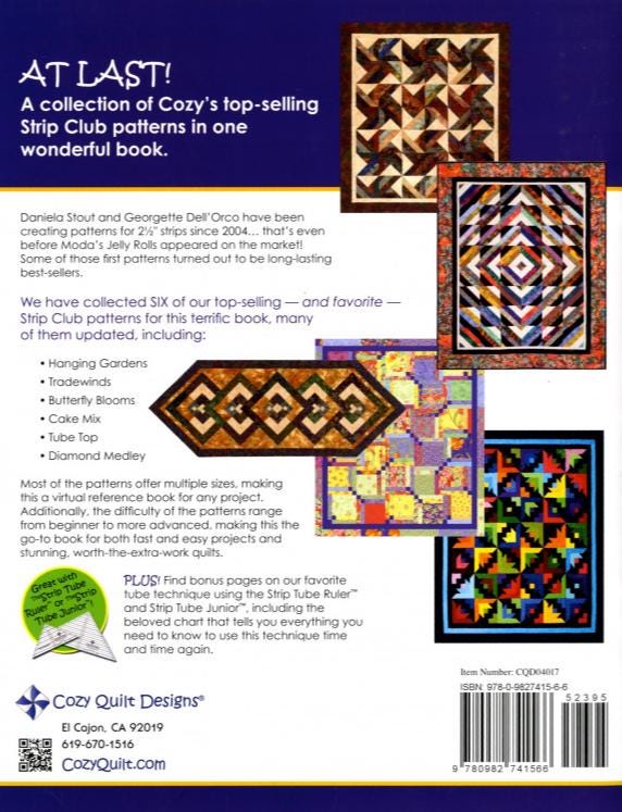 Best of Cozy Quilt Designs: Strip Club Patterns Book