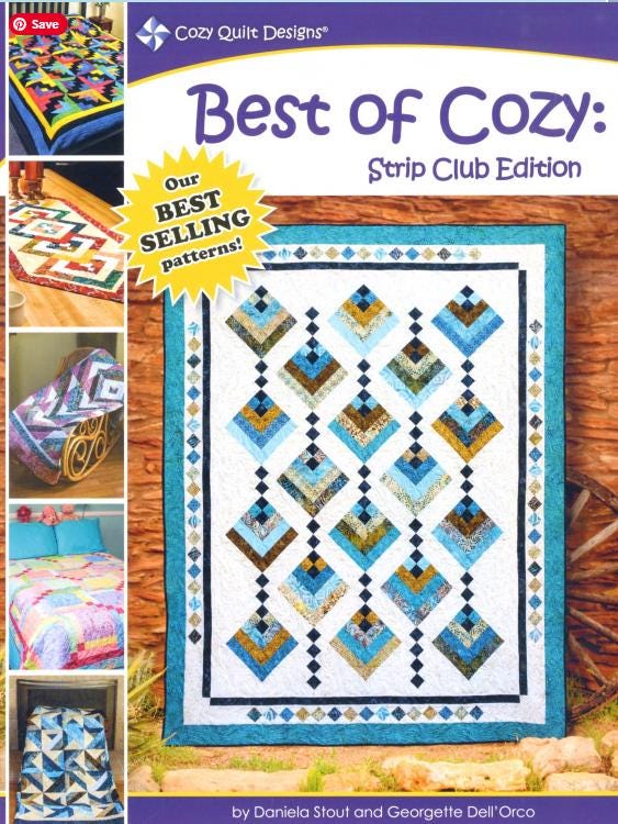 Best of Cozy Quilt Designs: Strip Club Patterns Book