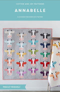 Annabelle Quilt Pattern by Cotton and Joy Patterns - includes instructions for 3 sizes