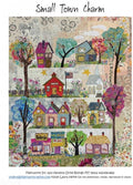 Small Town Charm Quilt Pattern by Laura Heine - Finished size approximately 41 x 50