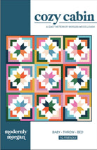 Cozy Cabin Quilt Pattern by Morgan Mccollough - Baby, Throw, and Bed sizes