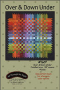Over & Down Under Checkerboard Quilt Pattern by Bonnie Sullivan (56" Square)