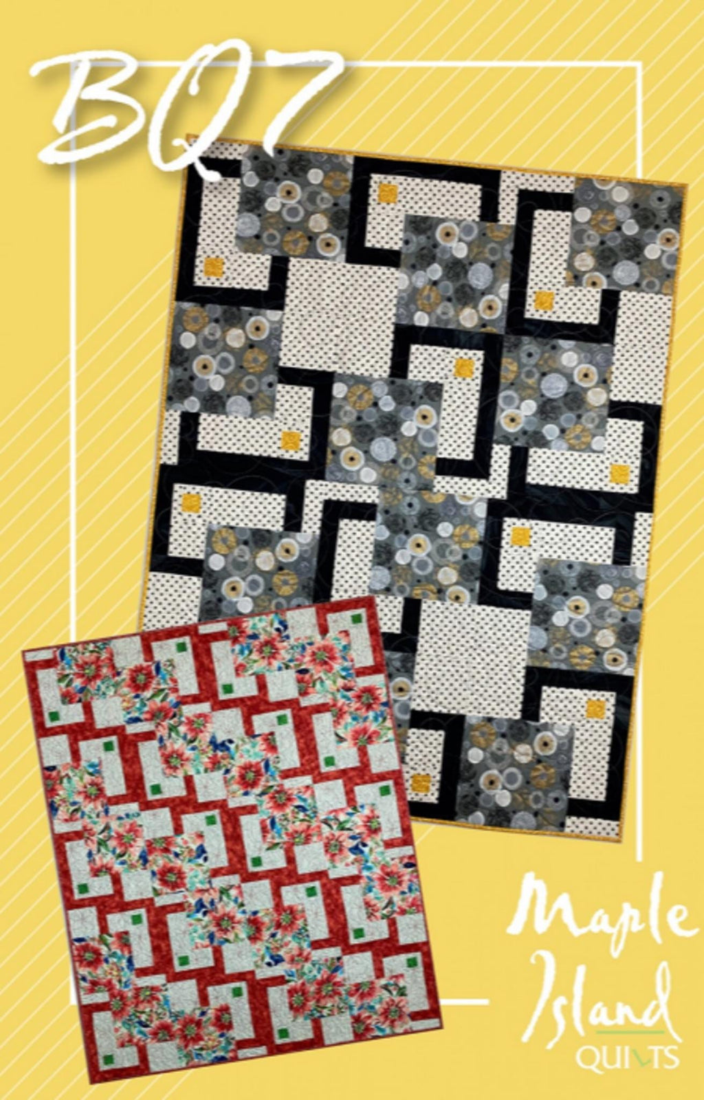 BQ7 Quilt Pattern by Debbie Bowles - 5 sizes
