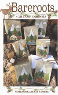 Bareroots Camp Journal Notebook Jacket Covers designed by Barri Sue Gaudet
