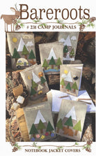 Bareroots Camp Journal Notebook Jacket Covers designed by Barri Sue Gaudet