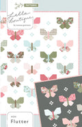 Flutter Quilt Pattern by Lella Boutique - approx 76.5" x 83.5" finished size