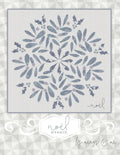 Noel Wreath Quilt Pattern by meags & me. Finished size approximately 65" x 65"