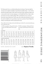 Metamorphic Dress Pattern designed by Meg McElwee for Sew Liberated - sizes 0-24