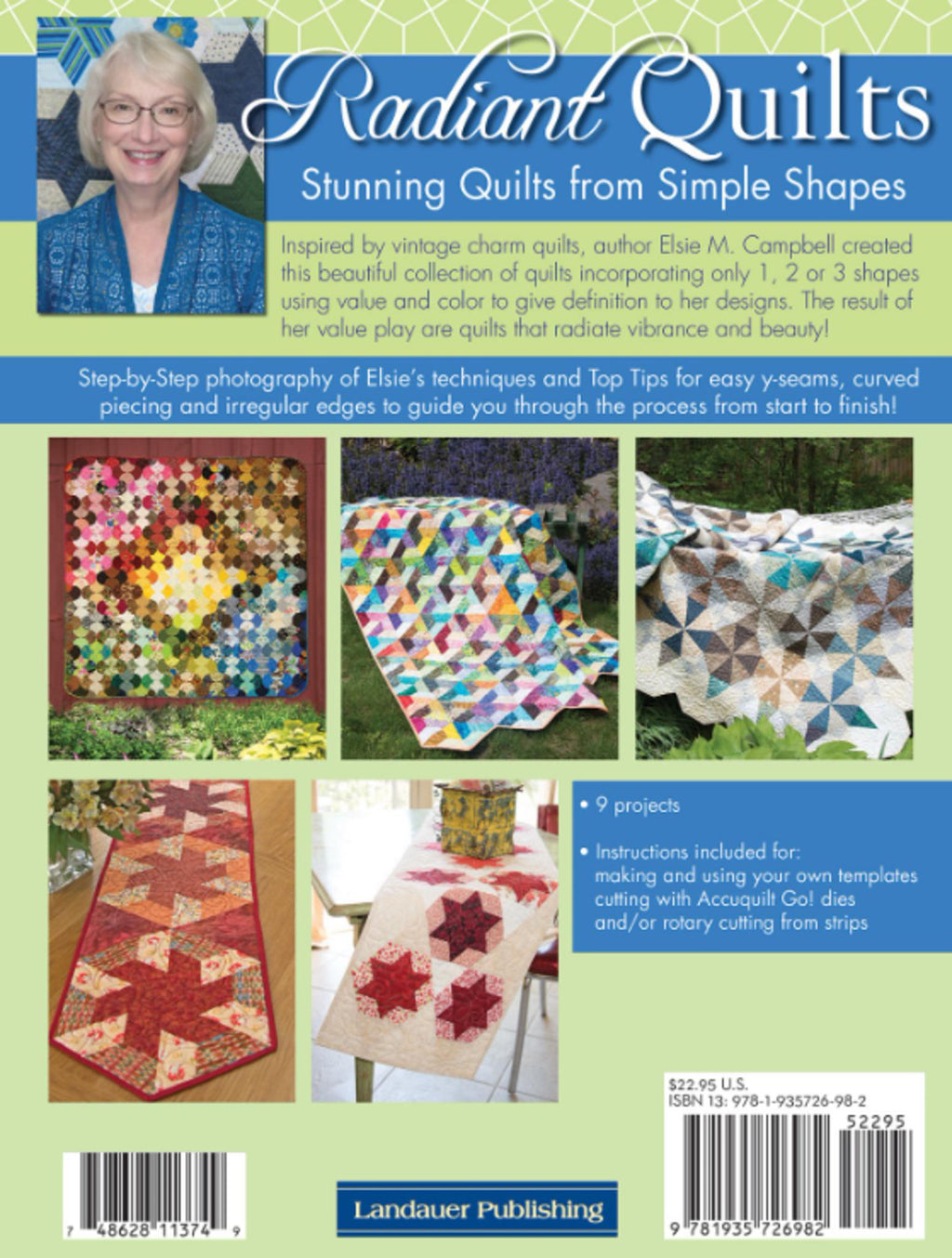 Radiant Quilts Book: Scrap Quilting with Simple Shapes
