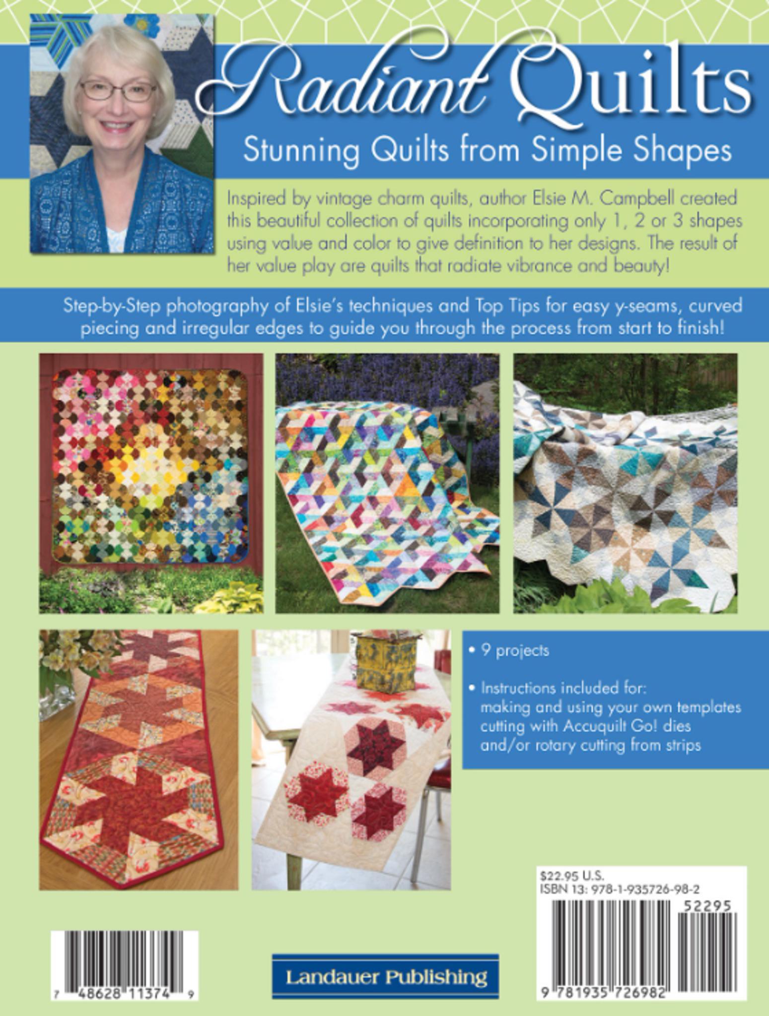 Radiant Quilts Book: Scrap Quilting with Simple Shapes