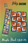 BQ5 Encore Quilt Pattern: 9" & 4.5" Blocks (Printed Paper Pattern)