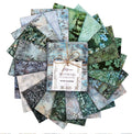 Woodland Batiks Fat Quarter Collection (Emerald) from McKenna Ryan Collection - 20 pieces/bundle