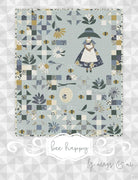 Bee Happy Pattern by meags & me. Finished size approximately 40" x 52"
