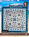 Beach Camping Quilt Pattern from Cozy Quilt Designs - Includes two sizes.