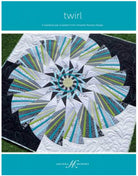 Twirl Quilt Pattern by Amanda Murphy: Foundation Pieced (70.5" Square)