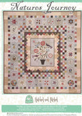 Nature's Journey Quilt Pattern by Anni Downs - finished size 57.5" x 60.5". for Hatched and Patched.