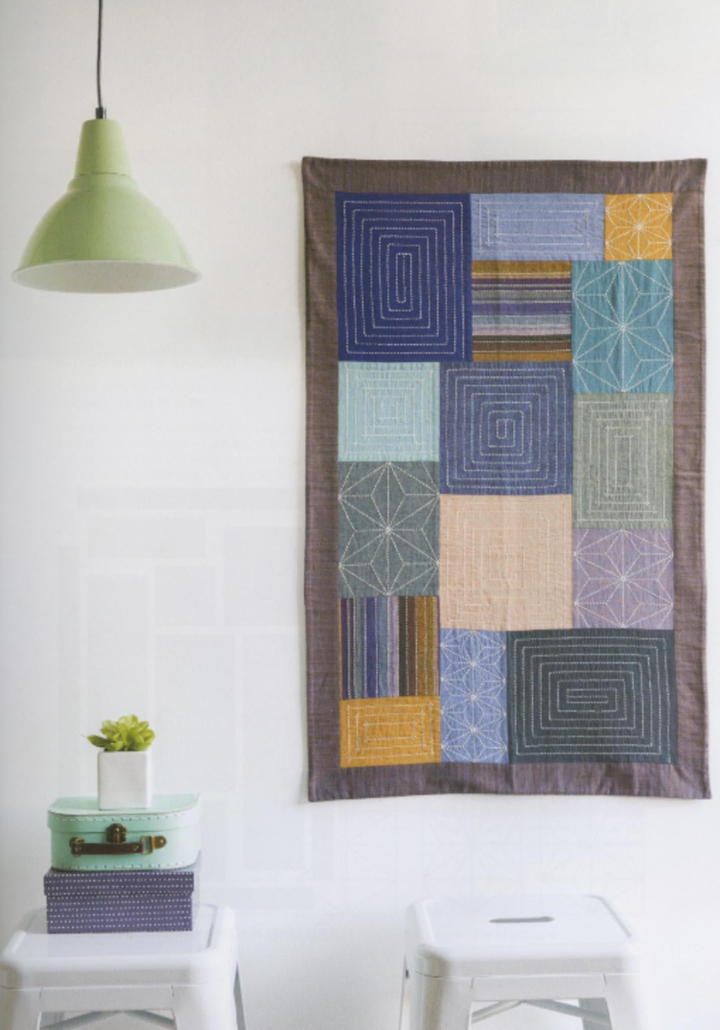 Simple Sashiko book by Susan Briscoe - 8 Sashiko Sewing Projects for the Modern Home