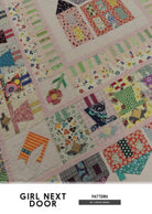 Girl Next Door Quilt Pattern by Louise Papas - 71.5" x 71.5"
