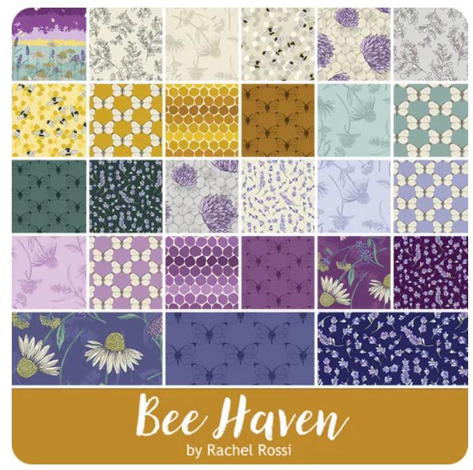 Bee Haven Fat Quarter Bundle: 26 Benartex Fabric Quarters