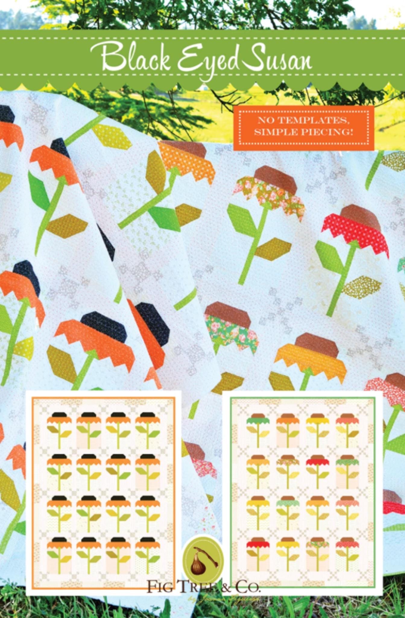 Black Eyed Susan Quilt Pattern