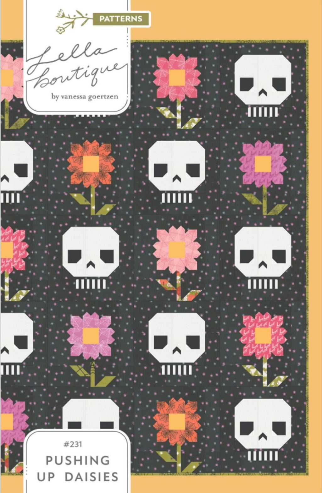 Pushing Up Daisies Quilt Pattern by Vanessa Goertzen for Leila Boutique