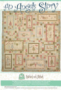 An Angel Story Quilt Pattern by Anni Downs - finished size 65" x 67".  for Hatched and Patched.