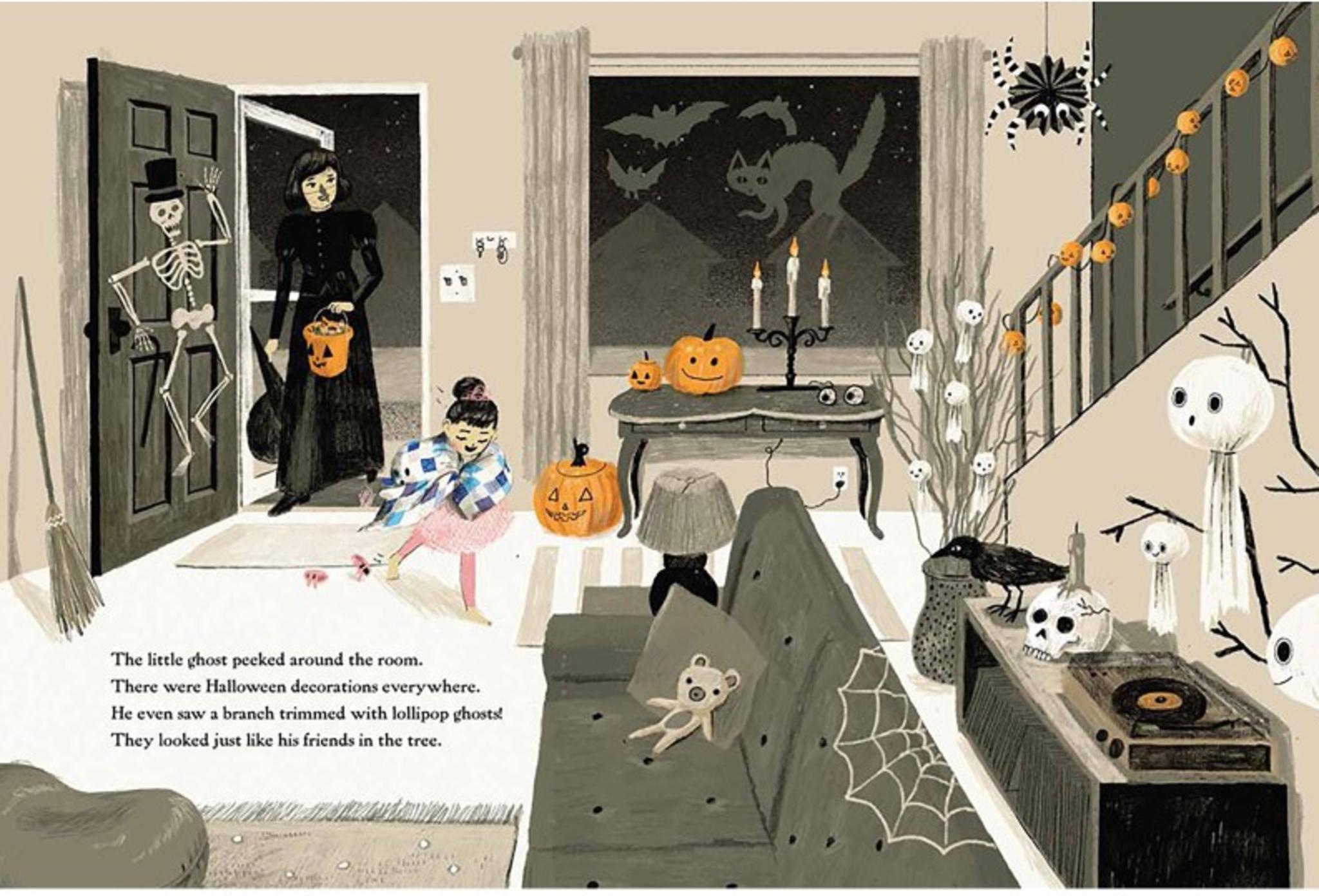 The Little Ghost Who Was a Quilt Book by Riel Nason - 48 pages
