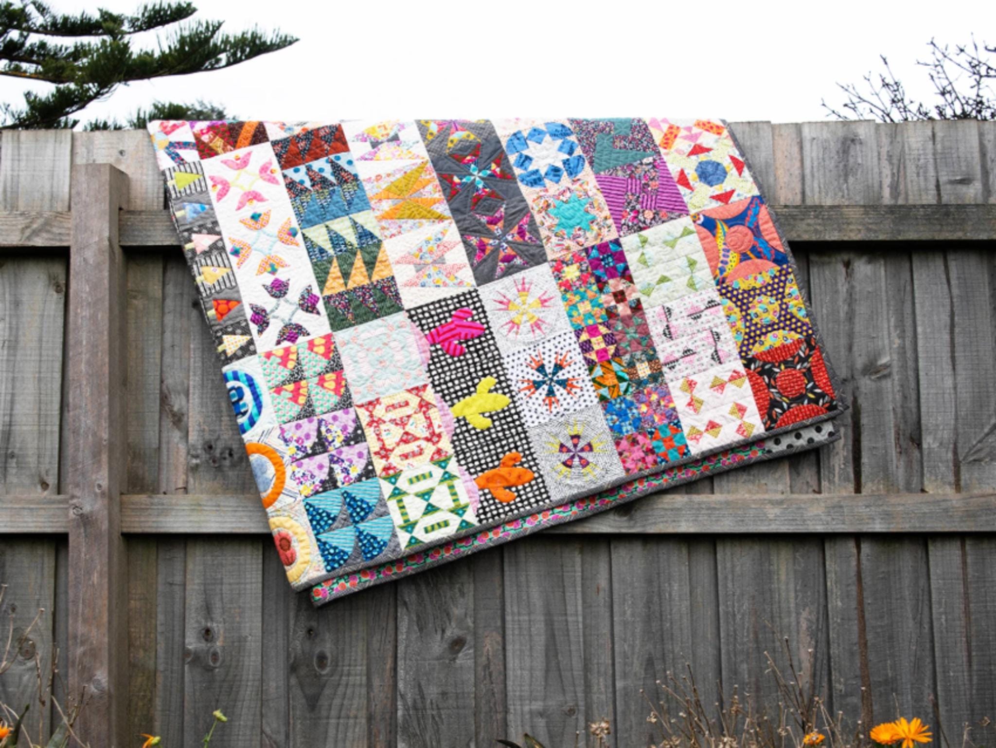 Dear Jen Pattern Booklet by Jen Kingwell - features several layouts