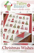 Christmas Wishes Quilt Pattern by Margot Languedoc from Pattern Basket - 54.5 x 65