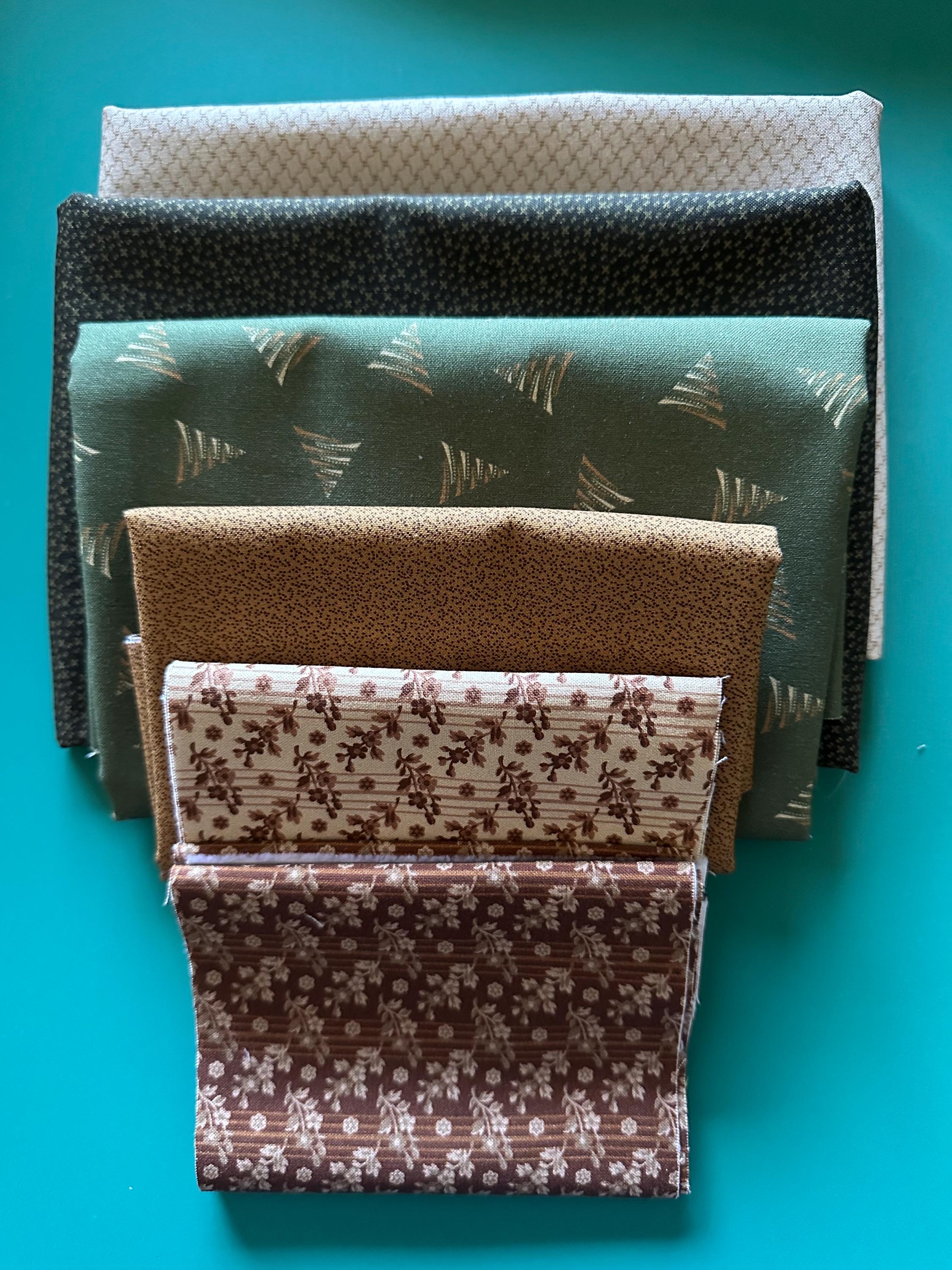 Hilltop Helpers Quilt Kit from the Life on the Ridge Fabric Collection designed by Julie Letvin - finished size 22.5 x 22.5