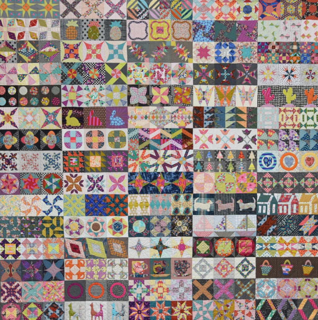 Dear Jen Pattern Booklet by Jen Kingwell - features several layouts