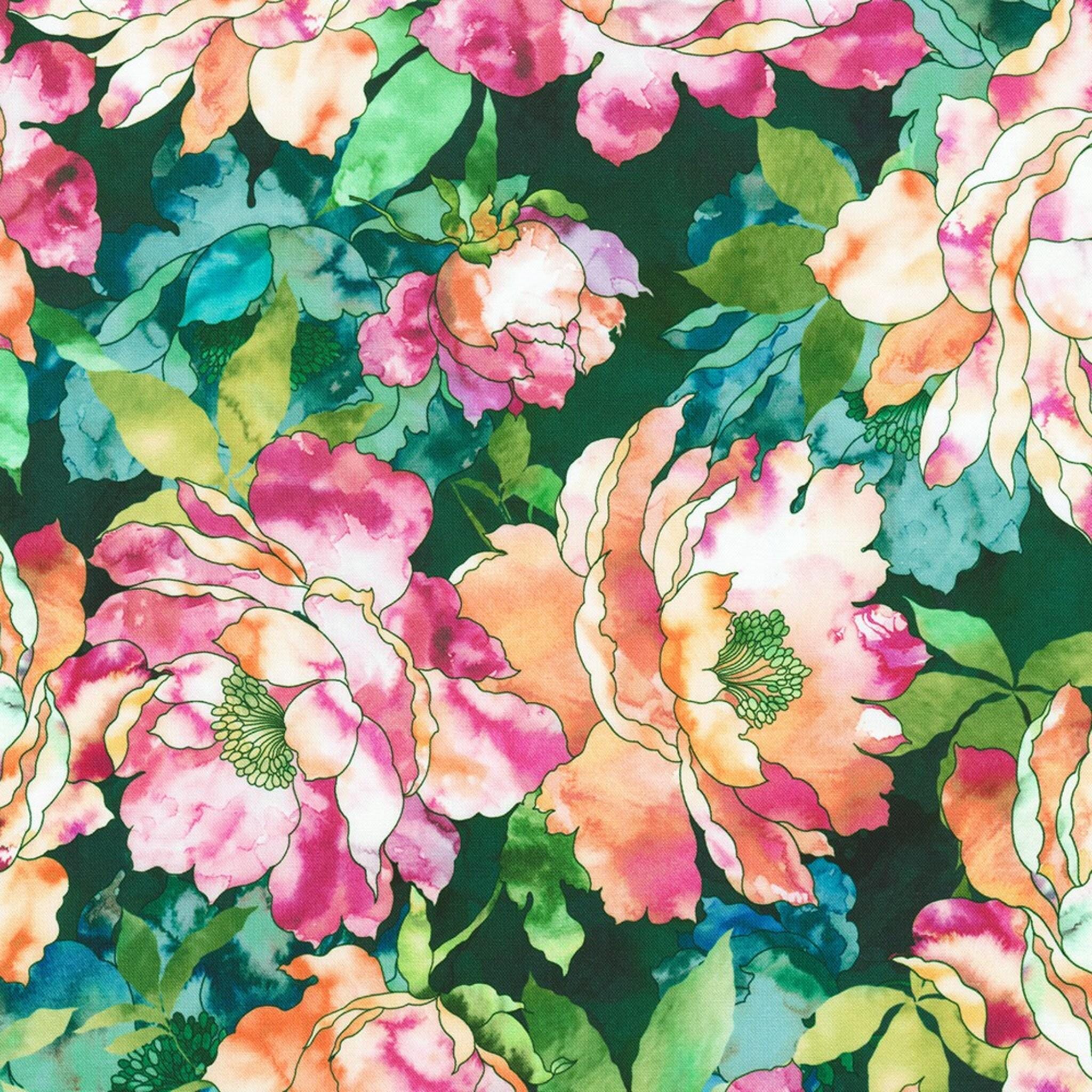 Bella Blossoms Layer Cake: 42 Cotton 10" Squares by Studio RK