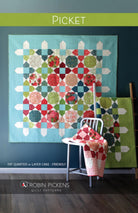 Picket Quilt Pattern by Robin Pickens - 2 sizes included - pattern only